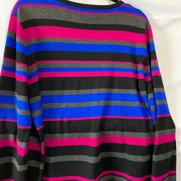 Investments Multi Colored Sweater. #207 - Picture 2 of 3